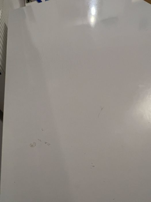 Birou modular alb/maro