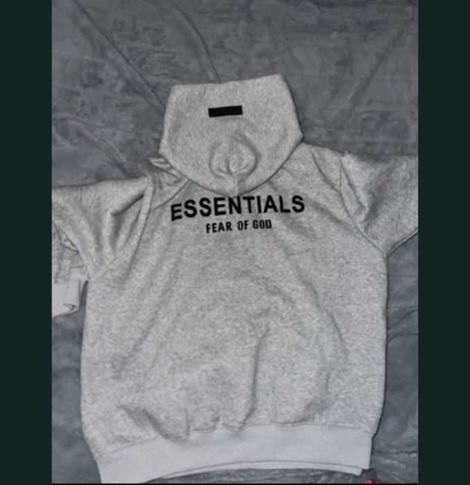 Hanorac gri essentials