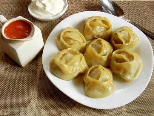 Манты ручной лепки Алматы