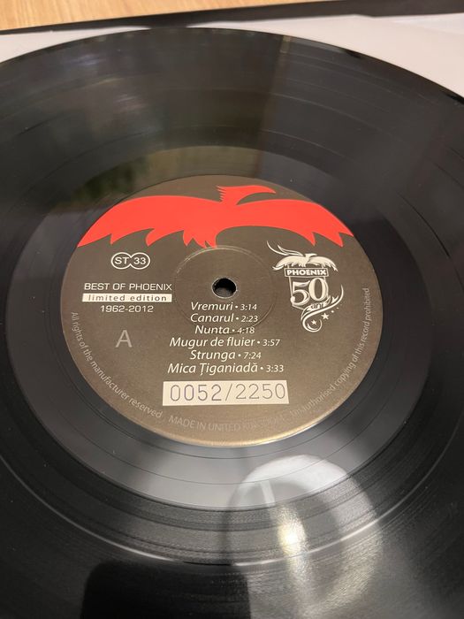 Vinil Phoenix – 50 Ani Best Of (2012) – EDIȚIA SILVER