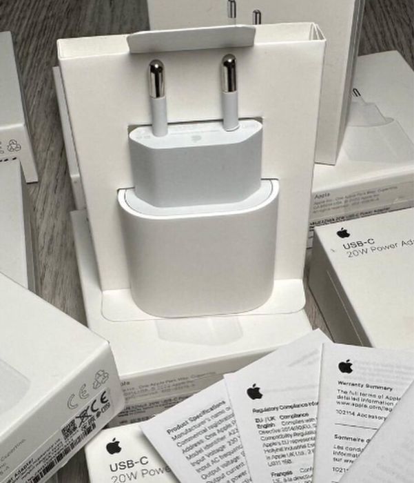 Зарядка Iphone оригинал + кабель Type - C