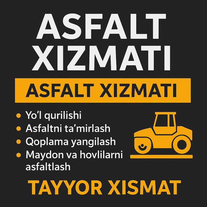 Асфальт arzonnarxda asfalt