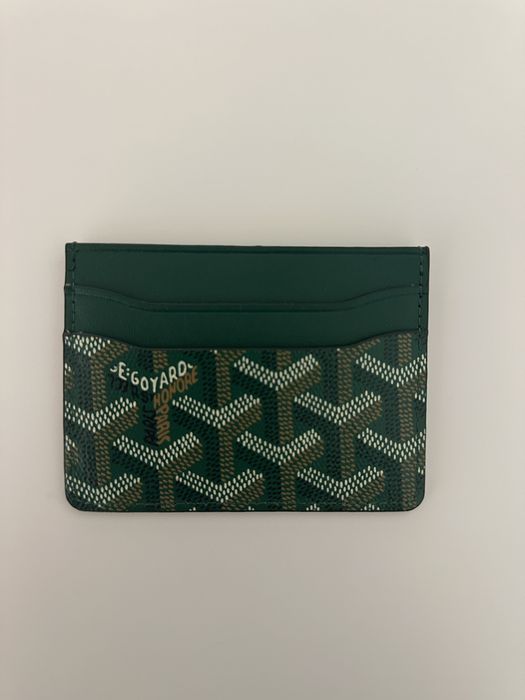 Card Holder Goyard - Verde
