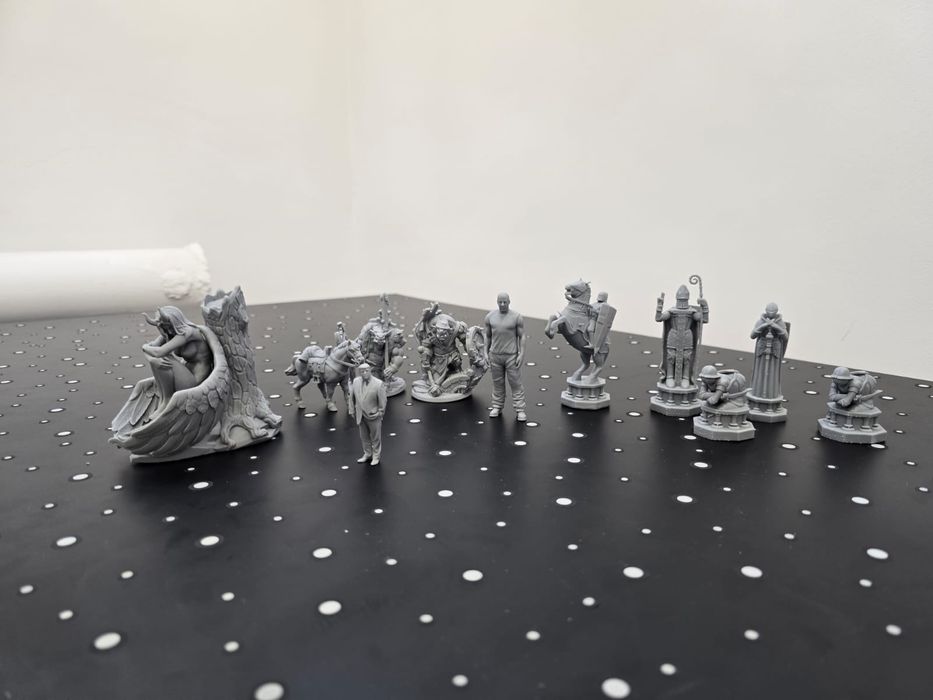 Фигурки 3д печать фотополимером