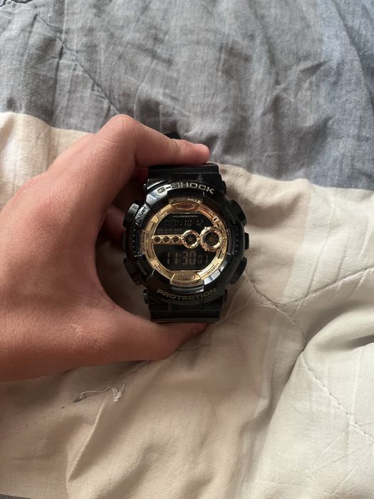 Кварцевые CASIO G-SHOCK Gold Force полимерный пластик