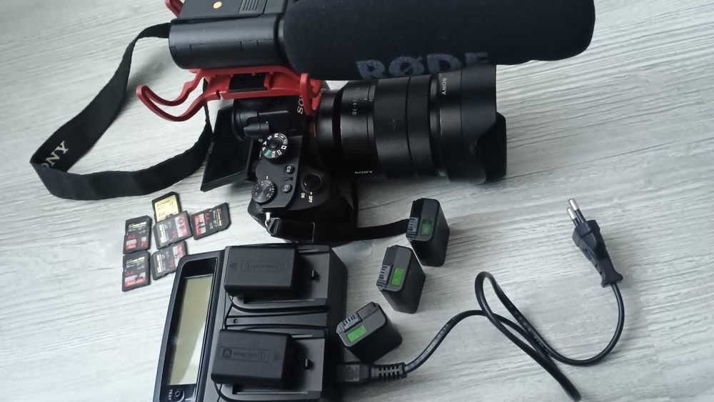 Sony Alpha A7sII 2 Pachete  Video+Foto ,Cel mai mic Preț