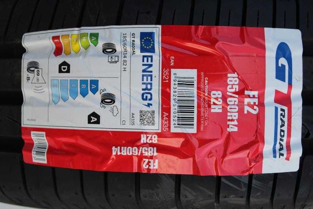 Anvelope vara noi 185/60R14 82H, GT-Radial