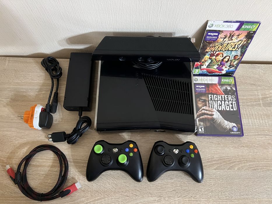Xbox 360 SLIM + 29 игр - ПРОШИТЫЙ