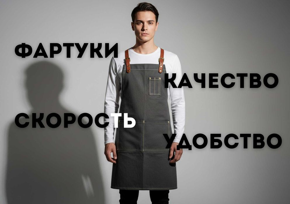 Фартуки на заказ | Пошив для ресторанов и кафе