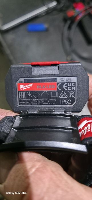 Lanterna cu LED Pentru Cap HL2 3 X AAA 4.5V MILWAUKEE