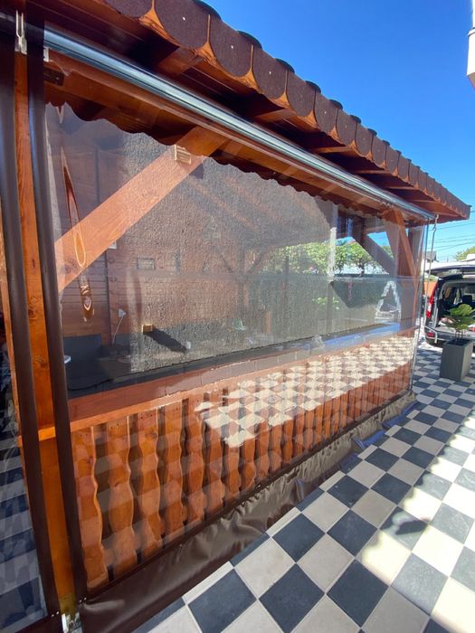 Folie pvc pentru terase , foișoare și balcoane!