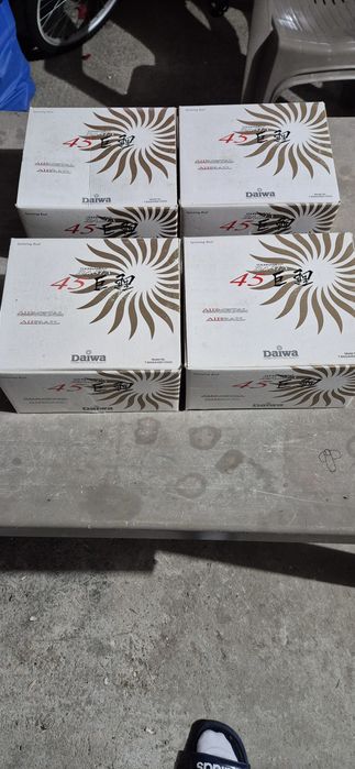 4x Mulinete Daiwa Basia Tournament QD 45
