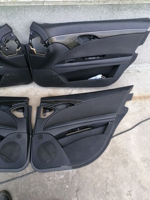 Салон кожа и плат за  Mercedes W211 комби. Мерцедес