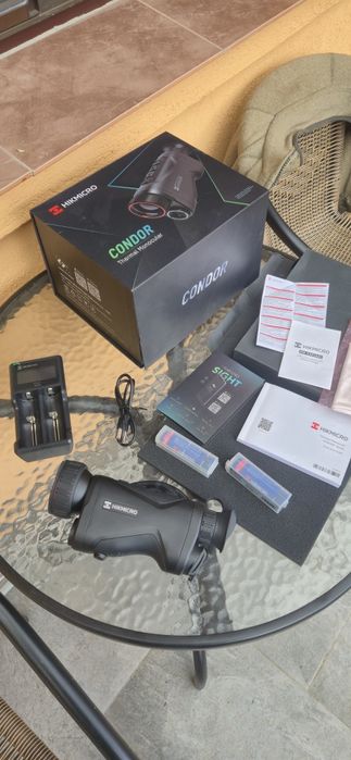 Hikmicro Condor CQ50L cu telemetru, termoviziune
