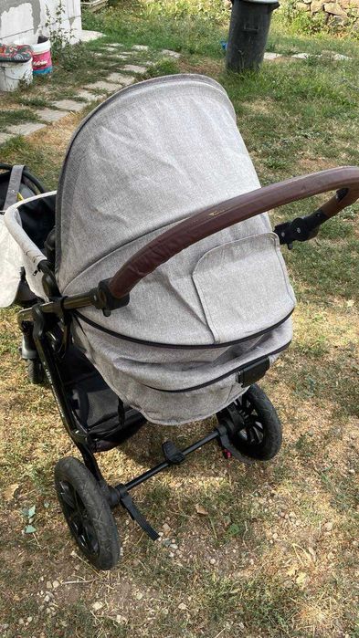 Комбинирана количка KINDERKRAFT MOOV 3В1 със столче (кошче) за кола