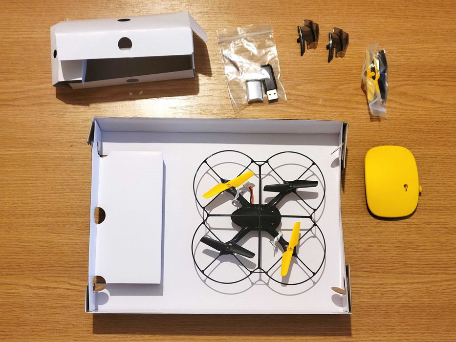 Jucărie mini-dronă RED5 Yellow Motion Control Drone