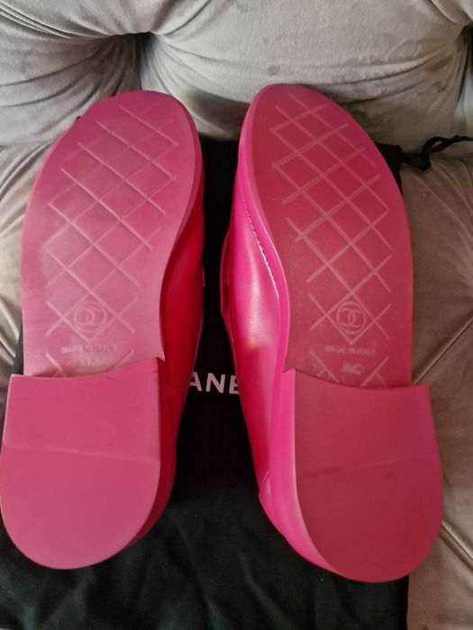 Pantofi piele naturala  chanel