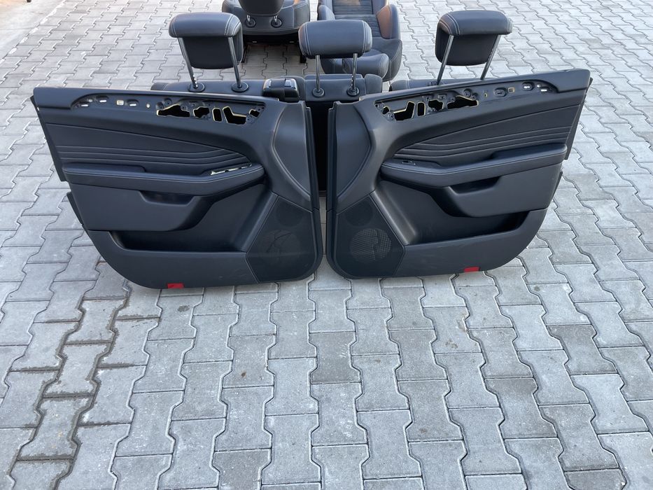Кожен салон алкантара за Мерцедес МЛ 166/ГЛЕ166/MecedesML166/GLEW166