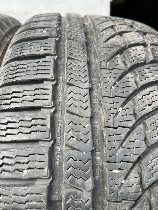 4 бр. зимни гуми 225/45/17 Nokian 7-7,5 mm DOT 1917