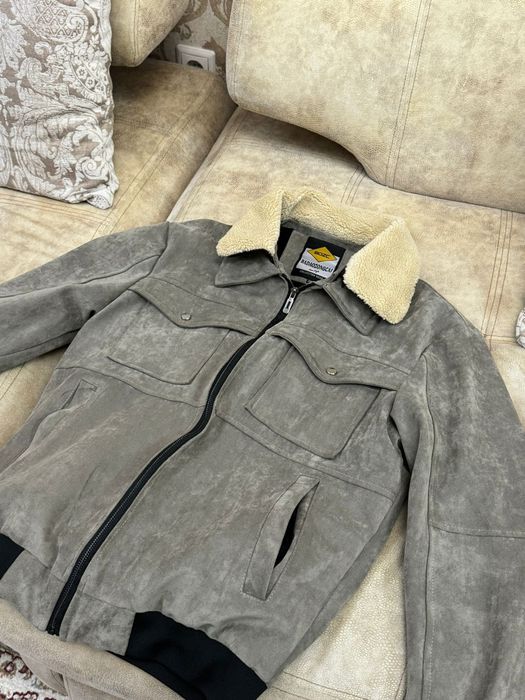 Мужская  дублёнка на осень