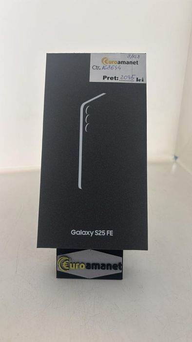 Telefon mobil Samsung Galaxy S25 FE, Dual SIM, 8GB RAM, 128GB, 5G -A-
