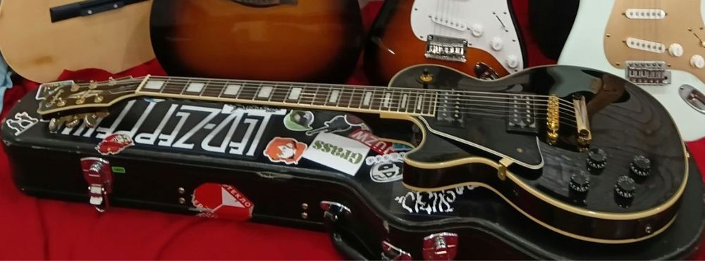 Леворукая Электрогитара Epiphone Les Paul