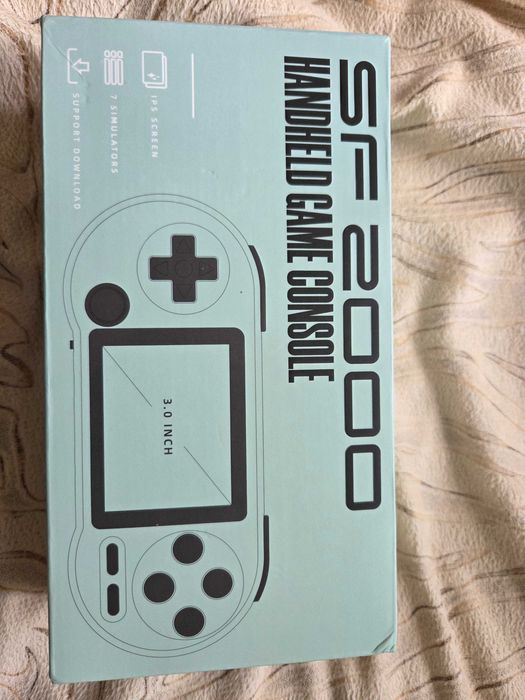 SF2000 Retro Handheld Game Console 3 inch Portable with Games