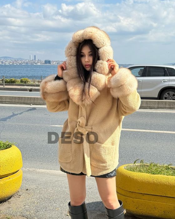 Алкантара с естествена лисисца