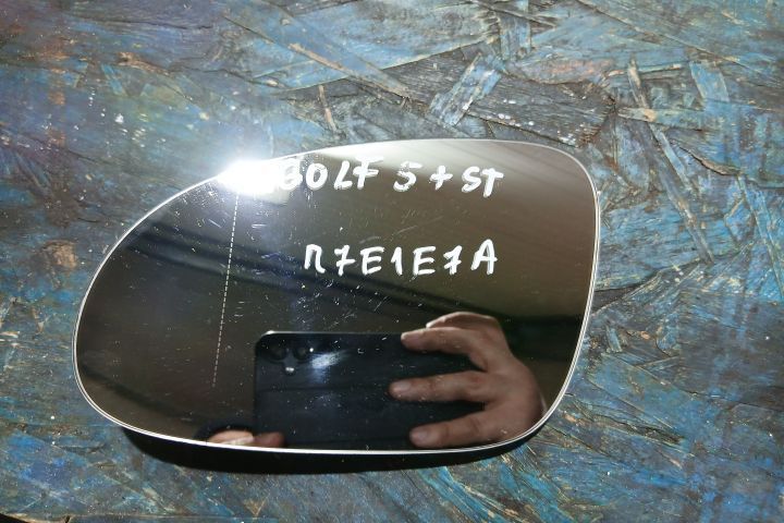 Sticla oglinda stanga Volkswagen VW Golf 5 [2003 - 2009] Plus minivan