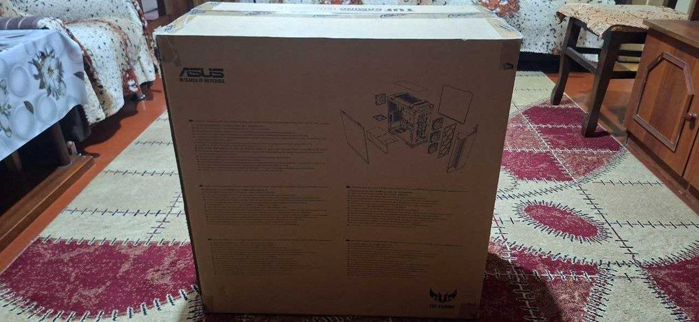 Компьютерный кейс Asus Tuf Gaming GT501 Black (б/у)
