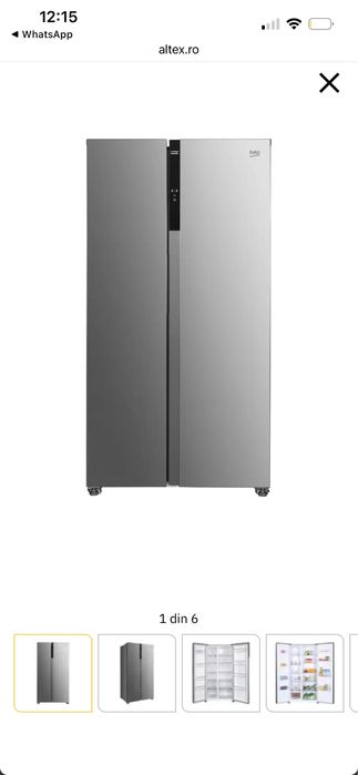frigider side by side BeKO