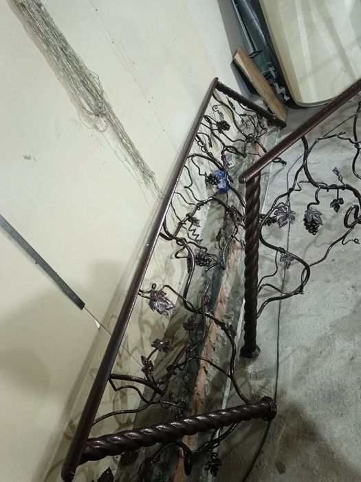 Кованные Перила лоза виноград