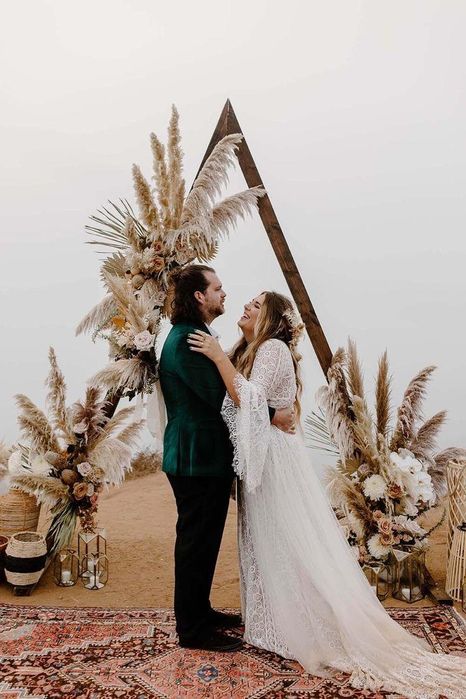 Свадебная арка в стиле бохо