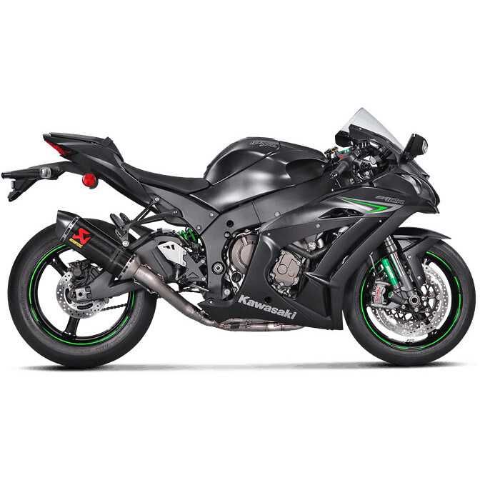 KAWASAKI AKRAPOVIC Генерации крайни гърнета кривки оригнални Z1000