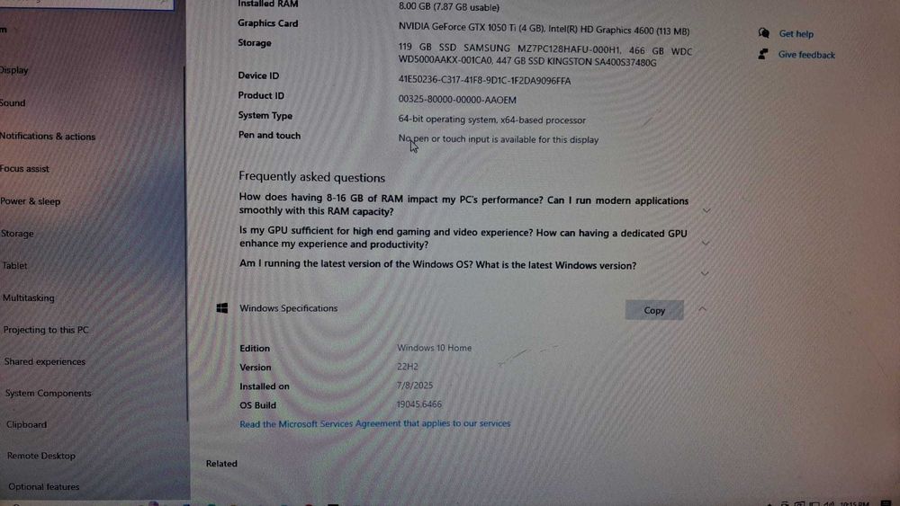 Calculator /PC gaming la un preț foarte bun.