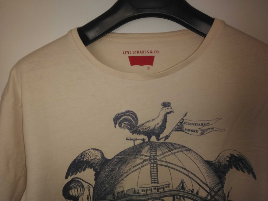 Tricou original LEVIS Strauss , bumbac calitativ, mar. M, L