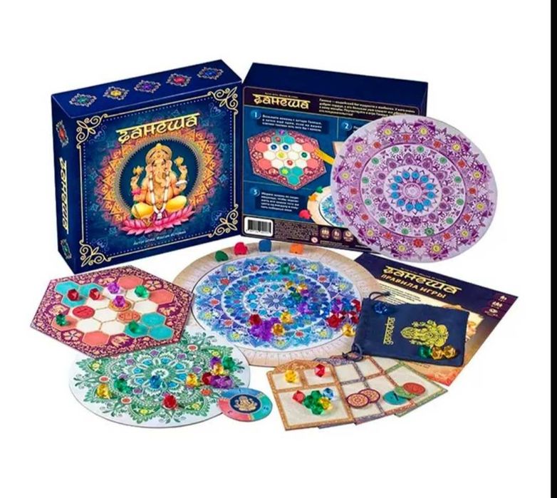Новая настольная игра Ганеша Crowd games