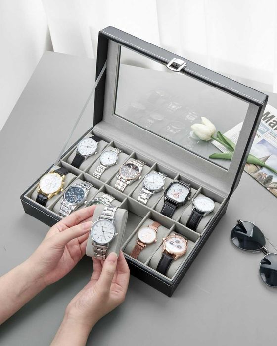 Кутия за съхранение на часовници