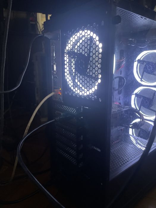 SETUP GAMING PC+MONITOR+tastatura spacer