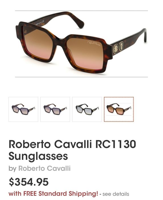 дамски слънчеви очила roberto cavalli