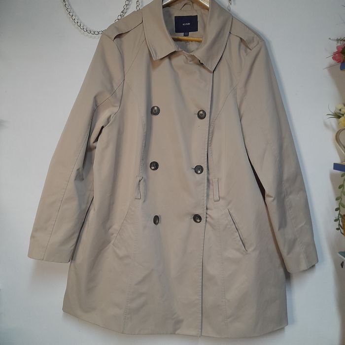 Trench clasic bej Kiabi - Măsură mare (50-52) springoutfit