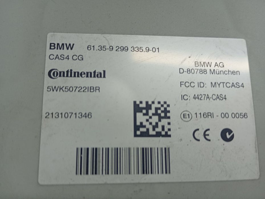 Modul confort 4427A-CAS4 BMW Seria 5 F11 (2009 - 2013) 2.0 d N47D20T1