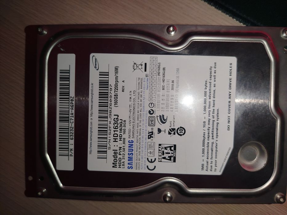 Жесткий диск 160 gb