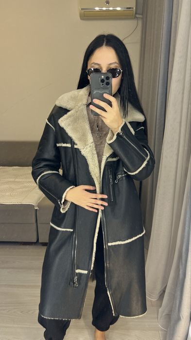 Продам б/у натуральную дубленку