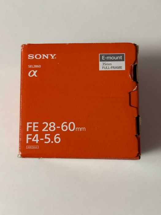Sony FE 28-60mm F4-5.6 - Obiectiv kit compact (stare excelentă)