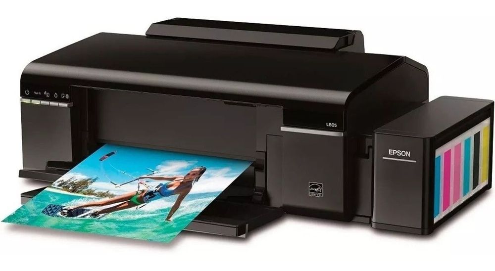Epson L805 в хорошем состоянии