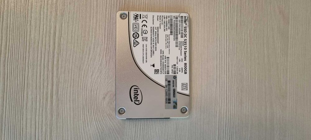 SSD Intel DC S3510 800GB SATA 2.5” – 4 buc disponibile