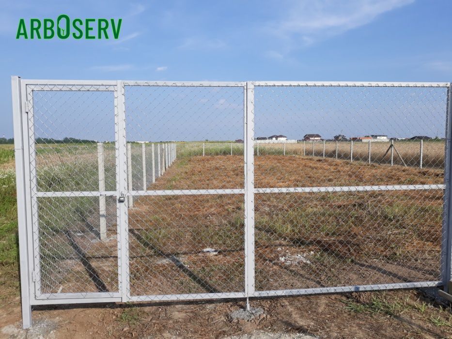 Imprejmuire,gard plasa,panouri bordurate,porti,provizorii/permanente