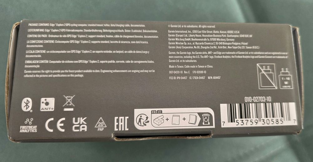 GARMIN Edge Explore 2 GPS bicicleta nou