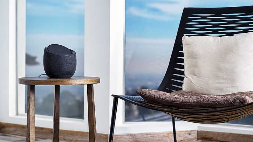 Belkin Devialet G1S0001 SoundForm Elite Hi-Fi Smart Speaker + Wireless Charger Google Assistant Колонка